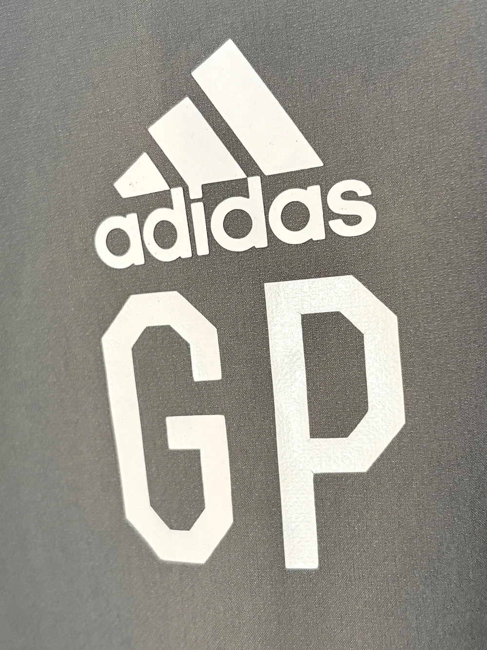 adidas Sand & Surf Soccer Club Track Jacket Gray Full Zip GP Large